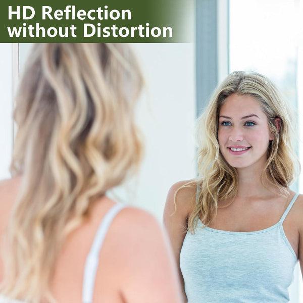 Oversized Floor Mirror – Full Length Leaner Mirror for Bedroom, Living Room & Home Gym, Silver