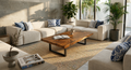 Suar Slab Coffee Table 60" X 35"