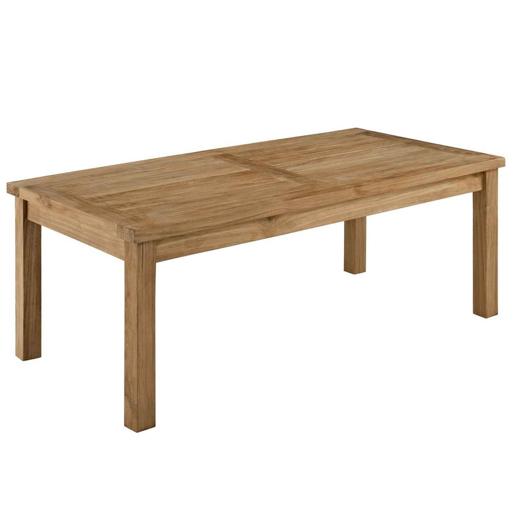 10-Piece Outdoor Teak Seating Set – Marina Collection Patio Furniture for Large Spaces