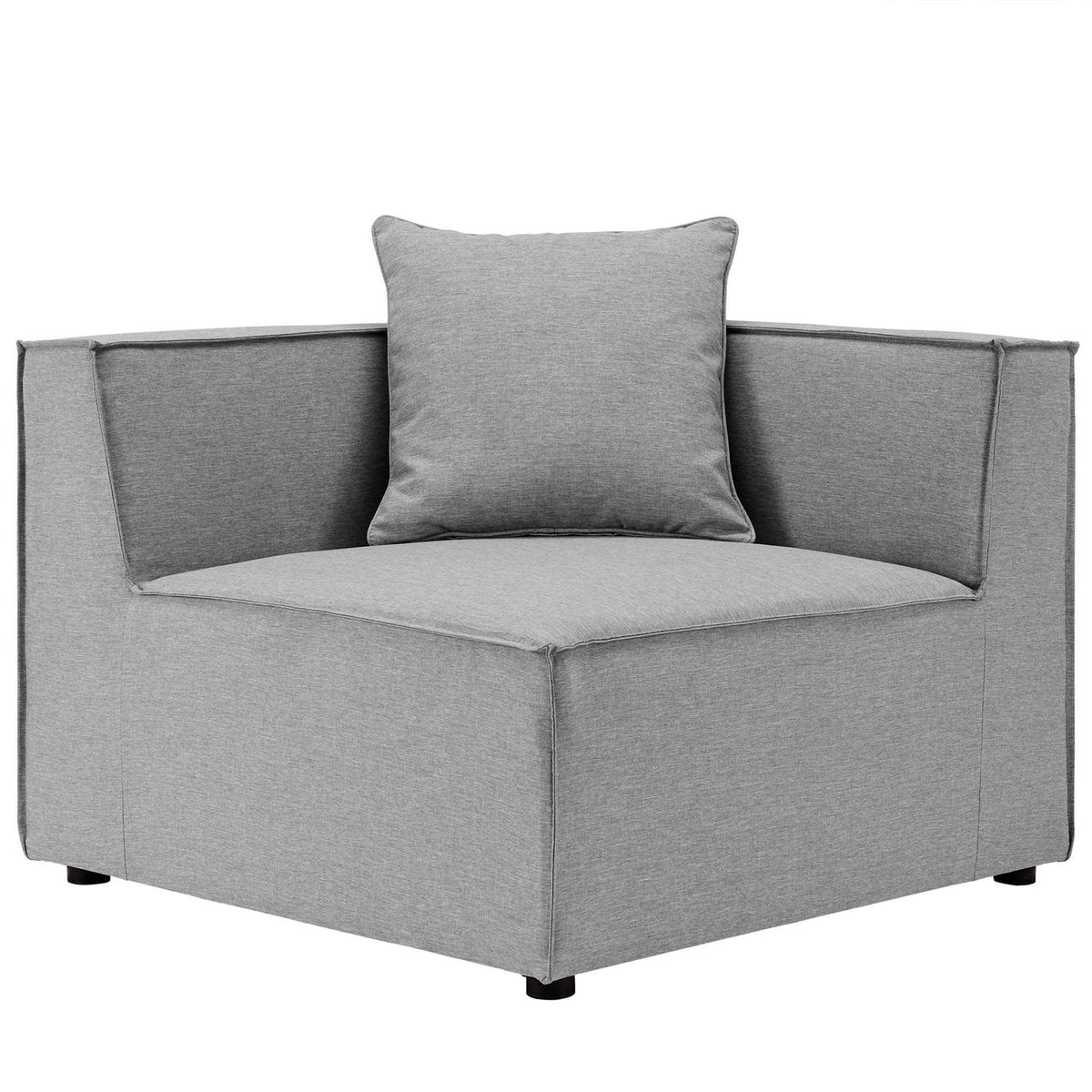 8-Piece Outdoor Upholstered Sectional Sofa Set – Saybrook Collection Patio Furniture