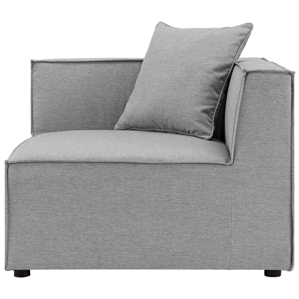 8-Piece Outdoor Upholstered Sectional Sofa Set – Saybrook Collection Patio Furniture