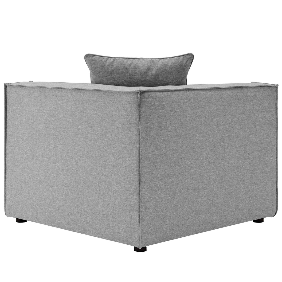 8-Piece Outdoor Upholstered Sectional Sofa Set – Saybrook Collection Patio Furniture