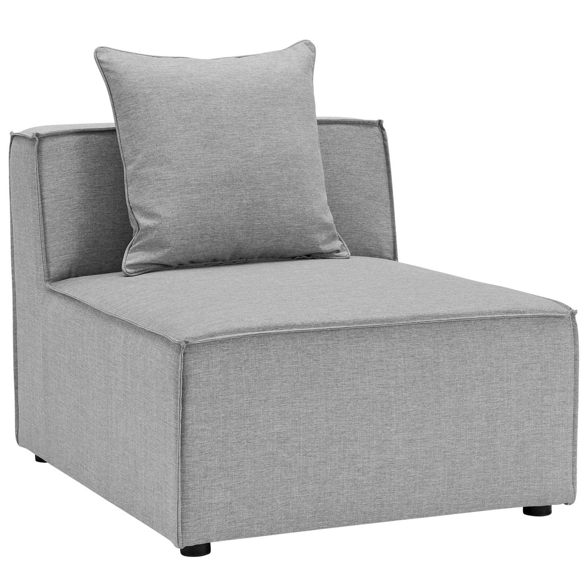 8-Piece Outdoor Upholstered Sectional Sofa Set – Saybrook Collection Patio Furniture