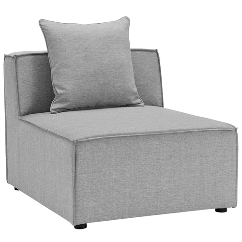 8-Piece Outdoor Upholstered Sectional Sofa Set – Saybrook Collection Patio Furniture