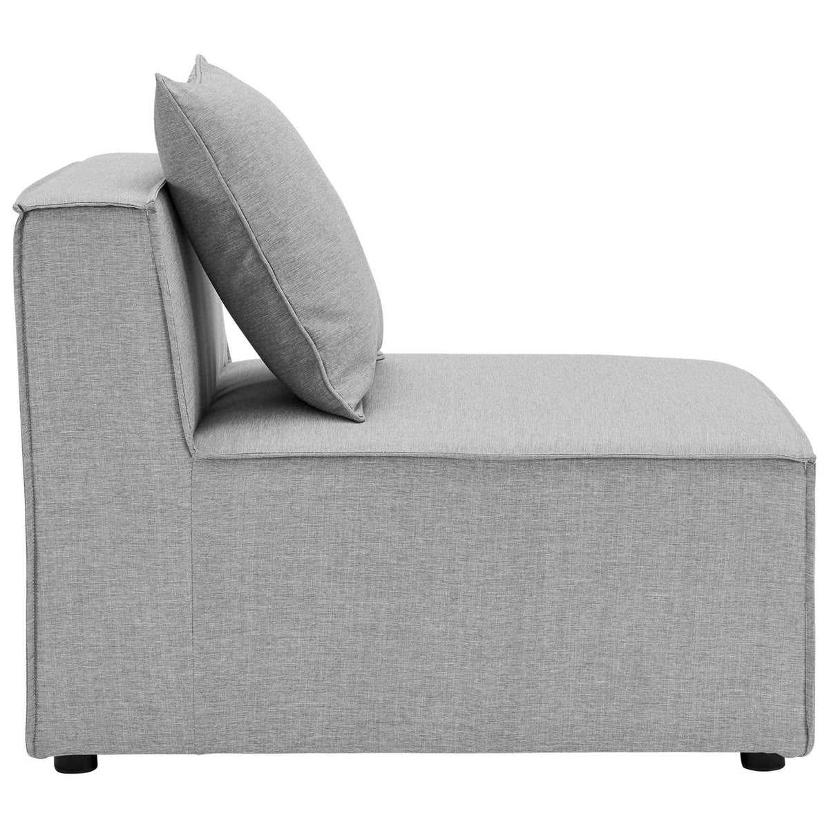 8-Piece Outdoor Upholstered Sectional Sofa Set – Saybrook Collection Patio Furniture