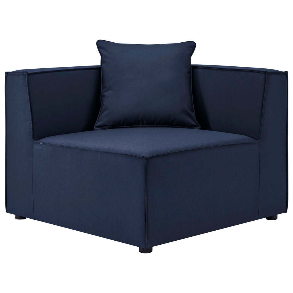8-Piece Outdoor Upholstered Sectional Sofa Set – Saybrook Collection Patio Furniture