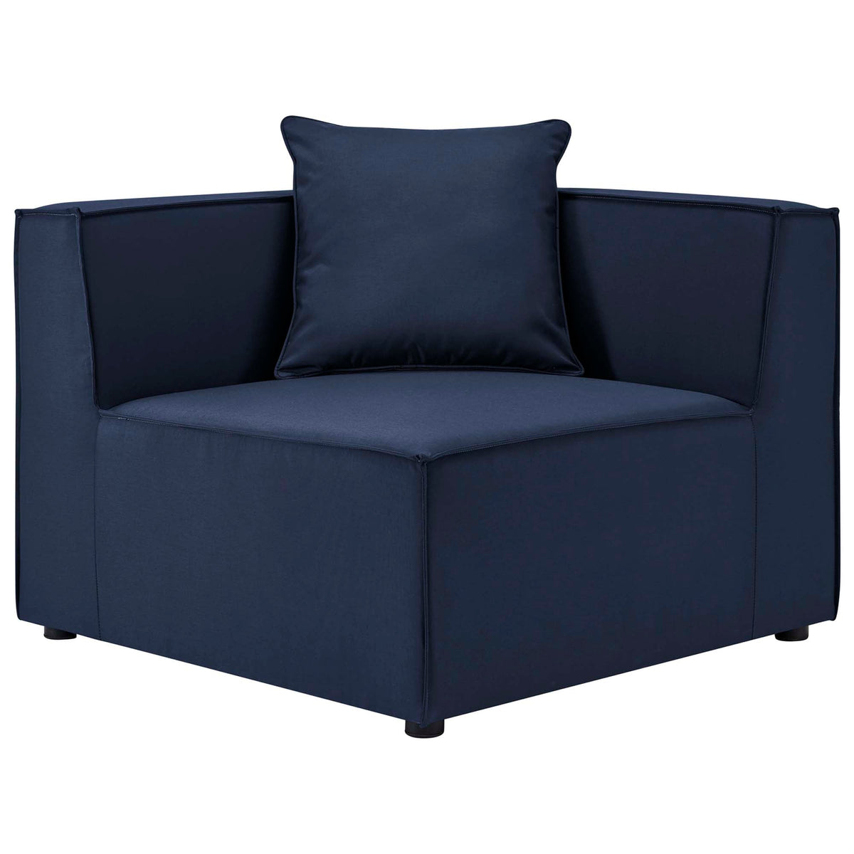 8-Piece Outdoor Upholstered Sectional Sofa Set – Saybrook Collection Patio Furniture