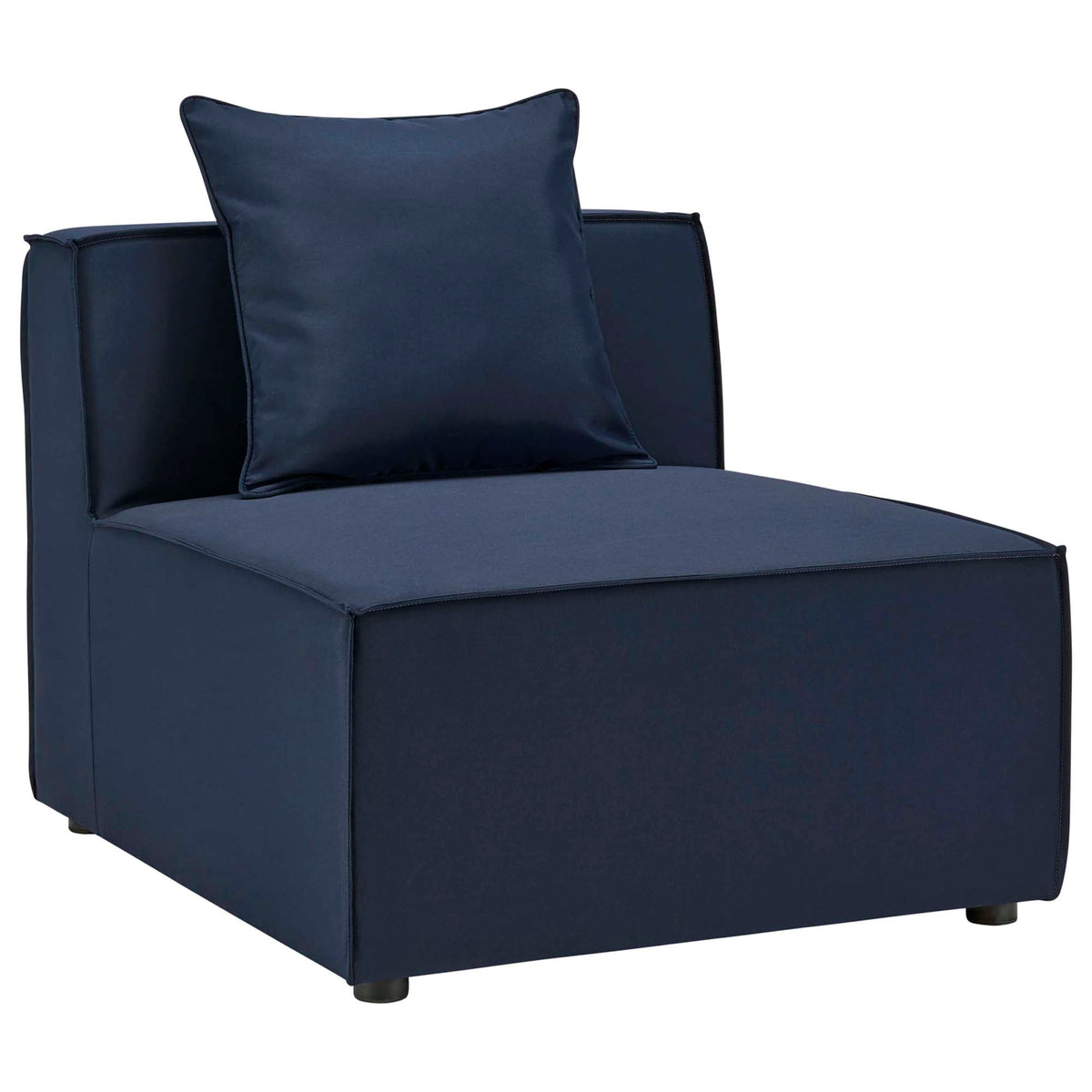 8-Piece Outdoor Upholstered Sectional Sofa Set – Saybrook Collection Patio Furniture