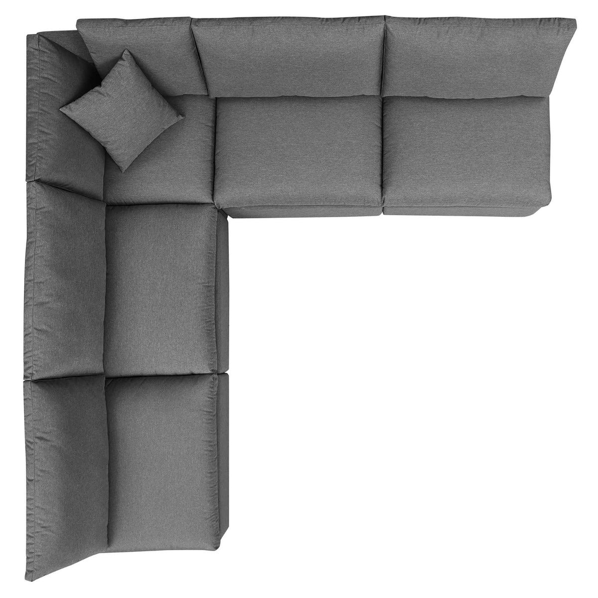 5-Piece Outdoor Sectional Sofa Set – Modern Patio Furniture for Decks & Backyards