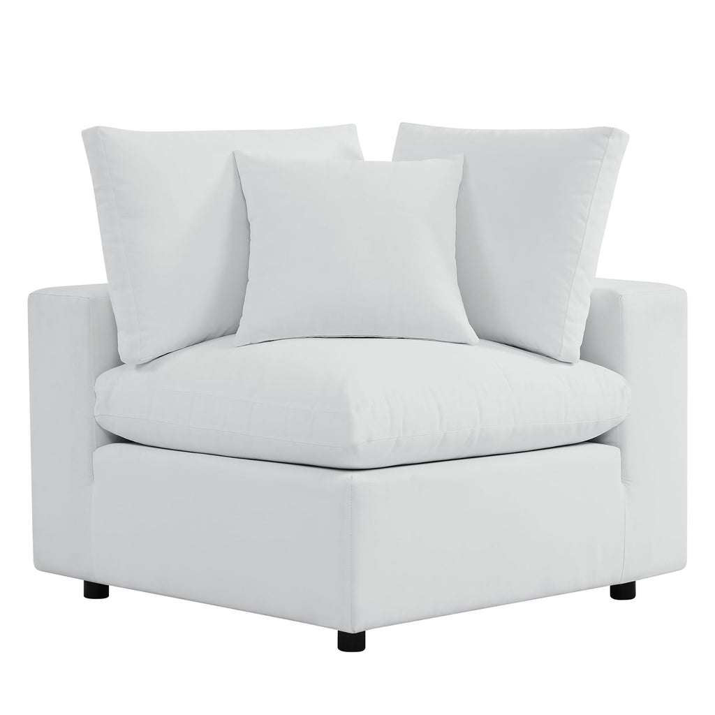 8-Piece Outdoor Upholstered Sectional Sofa Set – Saybrook Collection Patio Furniture