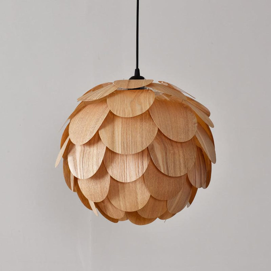 Pinecone Pendant Light – Nature-Inspired Hanging Light for Cabin, Dining Room & Living Room