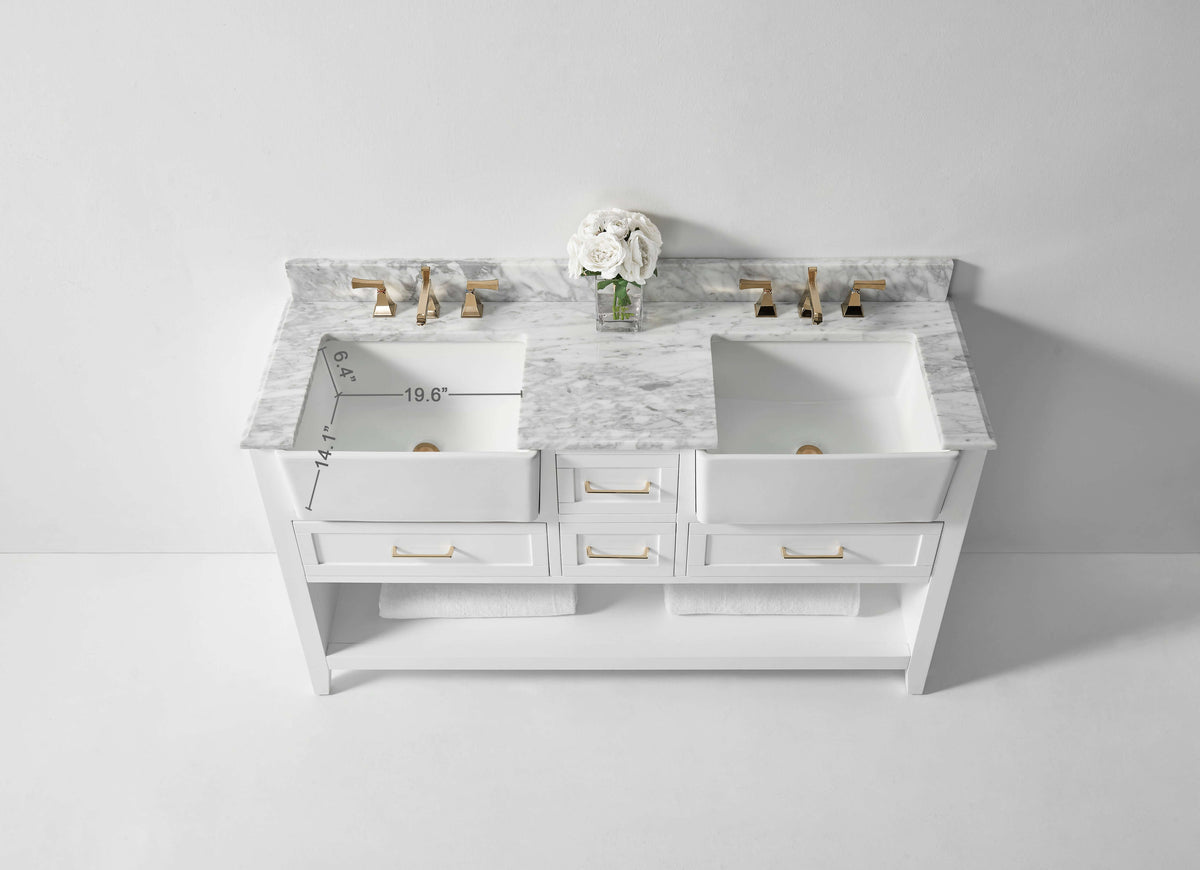 Hayley 60" Bath Vanity Set