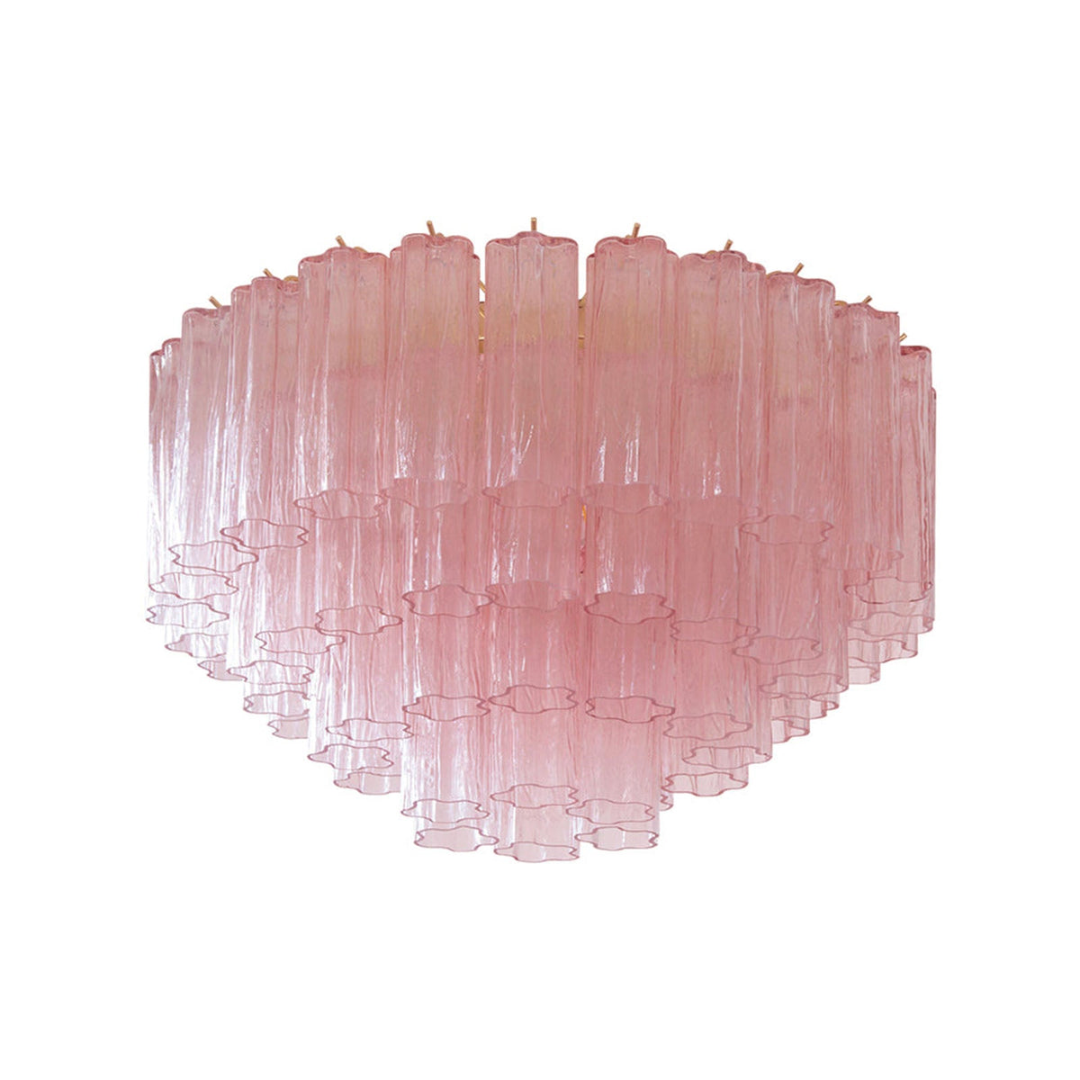 Vintage Murano Glass Ceiling Light – Retro Italian-Inspired Flush Mount for Living Room & Dining Room